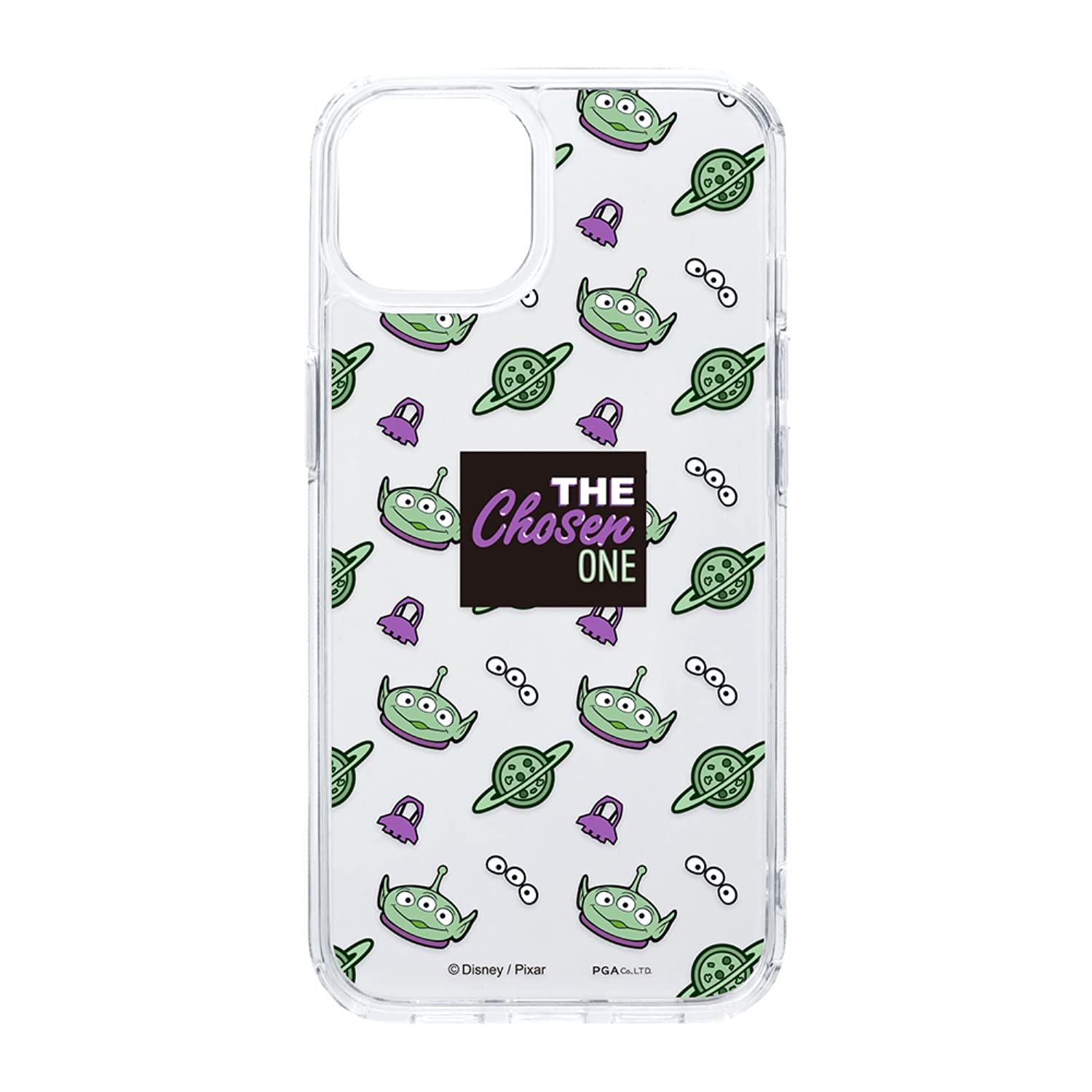 Premium Style iPhone 13 mini用 抗菌ハイブリッドケース [エイリアン] PG-DPT21J04LGM