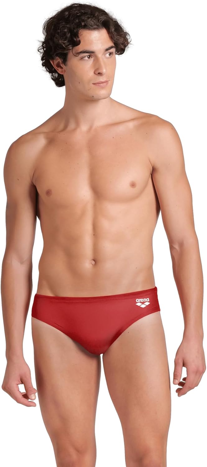ARENA Men’s Feel Dynamo Swim Brief Waterfeel Athletic Swimsuit Sports Bathing Suit