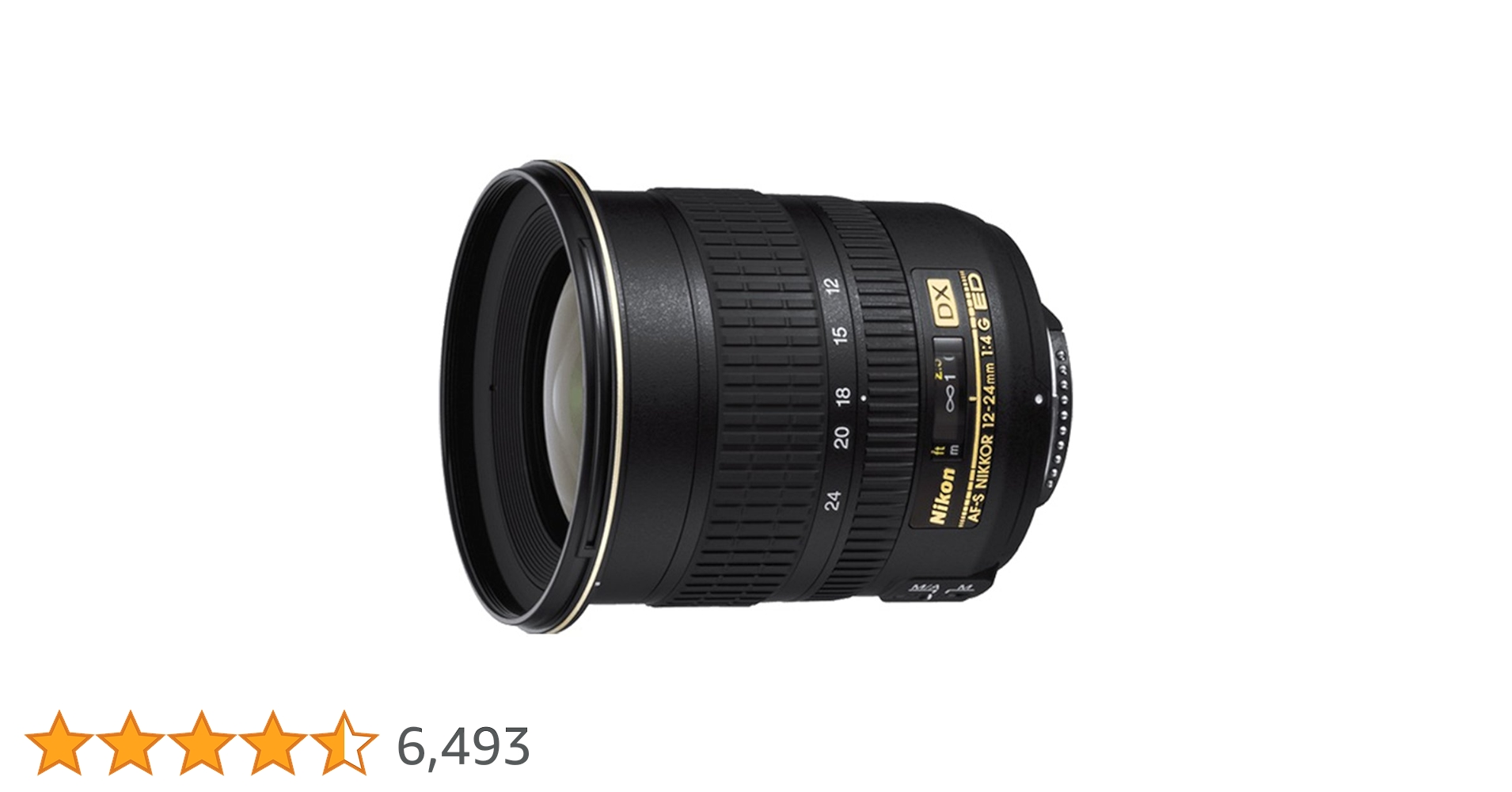 超美品 NIKON AF-S DX 12-24mm F4 G ED　C923 Nikon AF-S DX NIKKOR 12-24mm f/4G IF-ED Zoom Lens with Auto