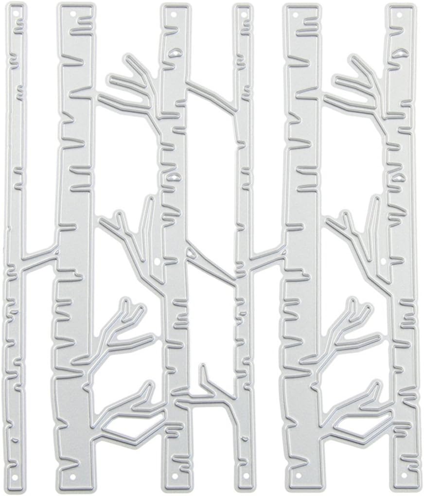 ZbFwmx Trees Cutting Dies Handmade DIY Paper Cards Album Decoration Stencils Template Embossing for Card Scrapbooking Craft (Forest)