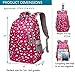 BLUEFAIRY Kids Backpack for School Girls Kindergarten Elementary Primary School Bags for Child Bookbags with Tablet Sleeve Back to School Gift Mochila Para Niñas Aged 4-6 Rose Red