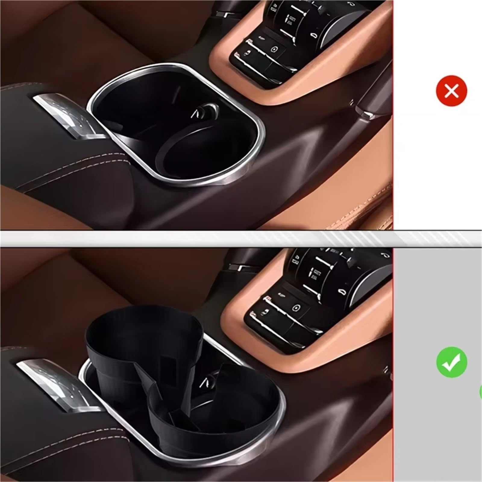 Portavasos Coche para 958 para Cayenne 2011 2012 2013-2017
