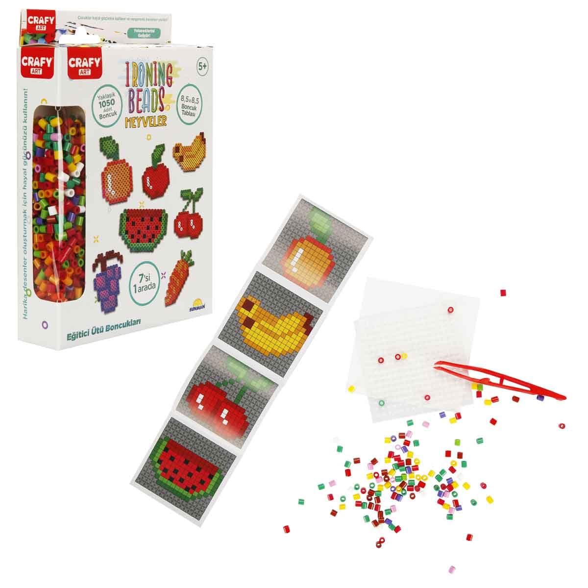 Crafy Hobi Boncuk Aktivite Set Meyveler