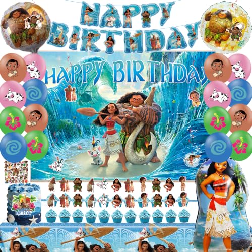 Ocean Princess Birthday Decorations Supplies