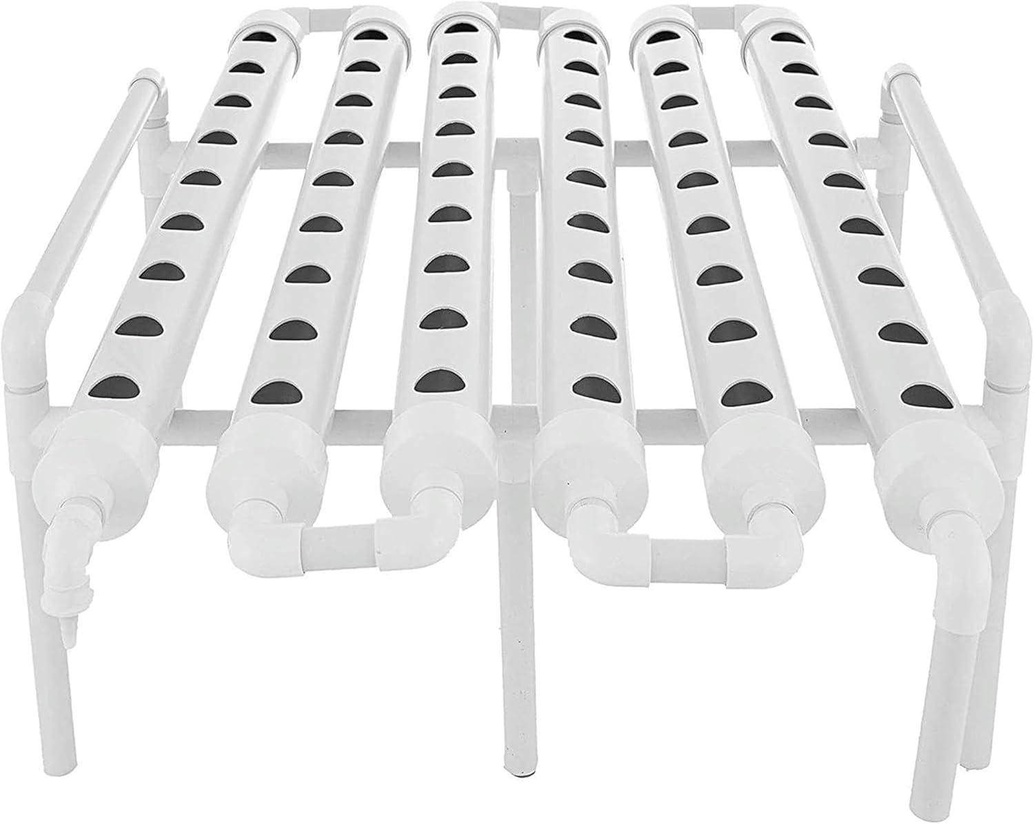 Hydroponic Culture Kit, 54 Sites for Plants, 6 PVC Tubes, Hydroponic Culture System and Garden System with Water Cultivation