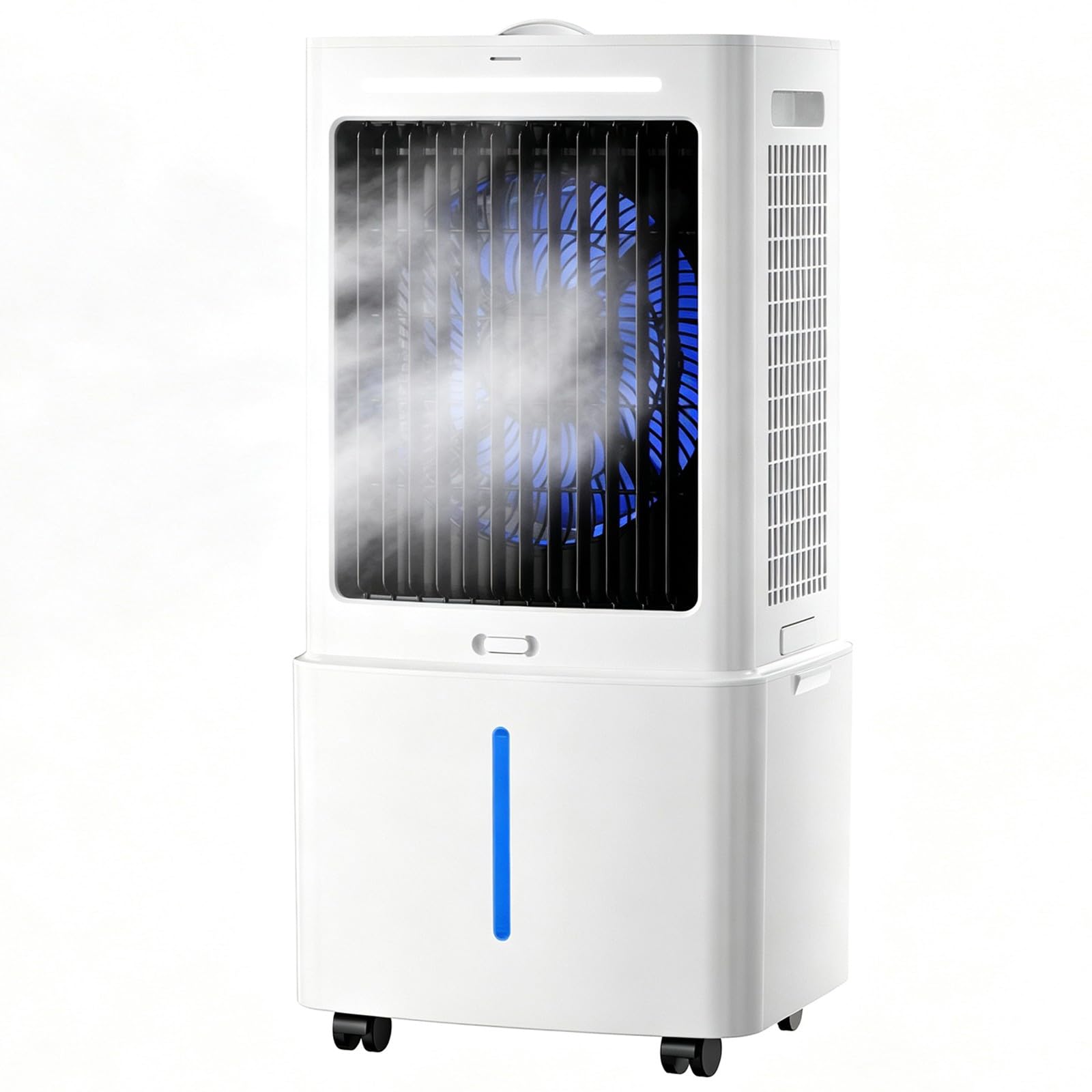 Portable Mobile Evaporative Air Cooler with Removable 25L Water Tank