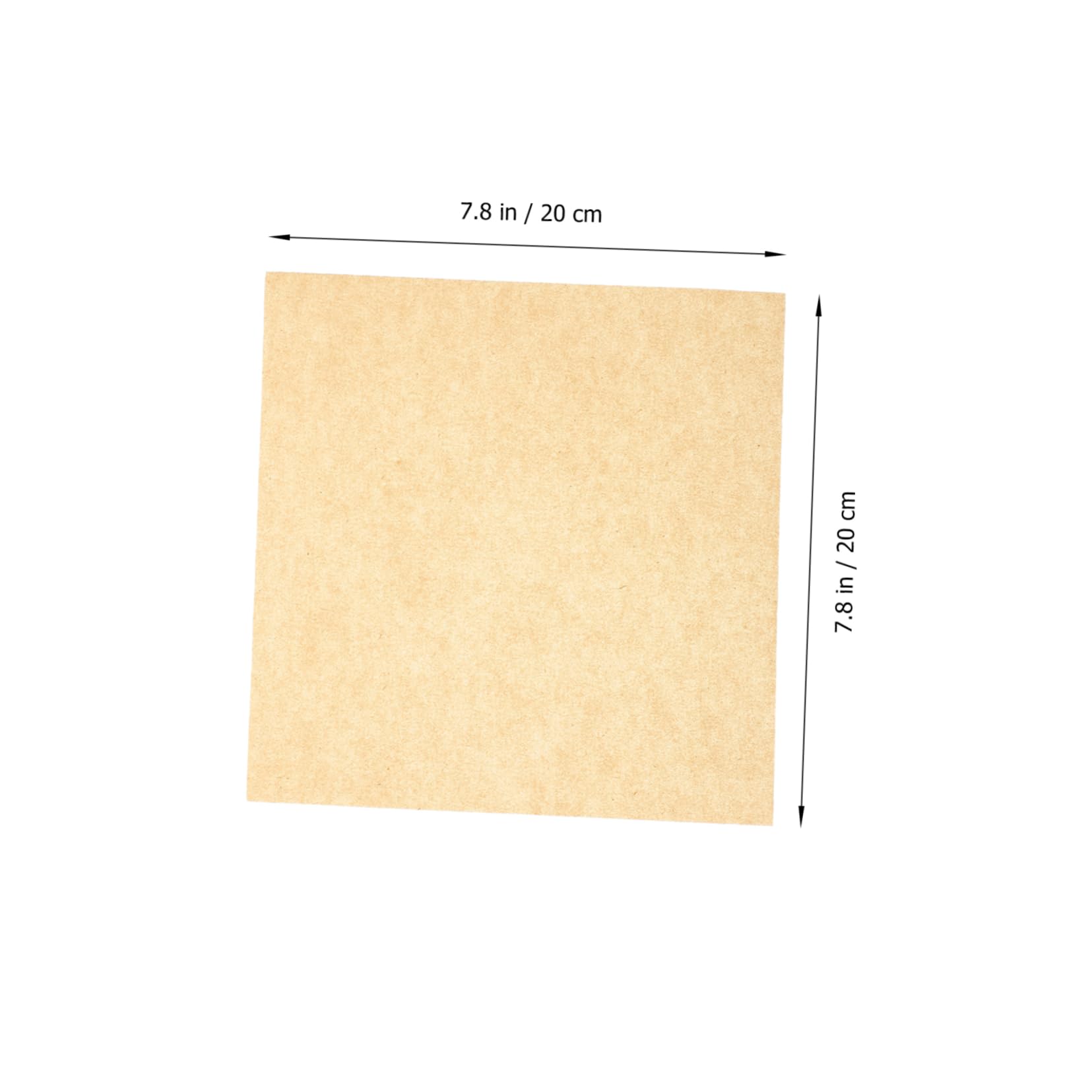500 feuilles Absorbants Huile de Cuisine Chaleur pour Snacks et Fritures