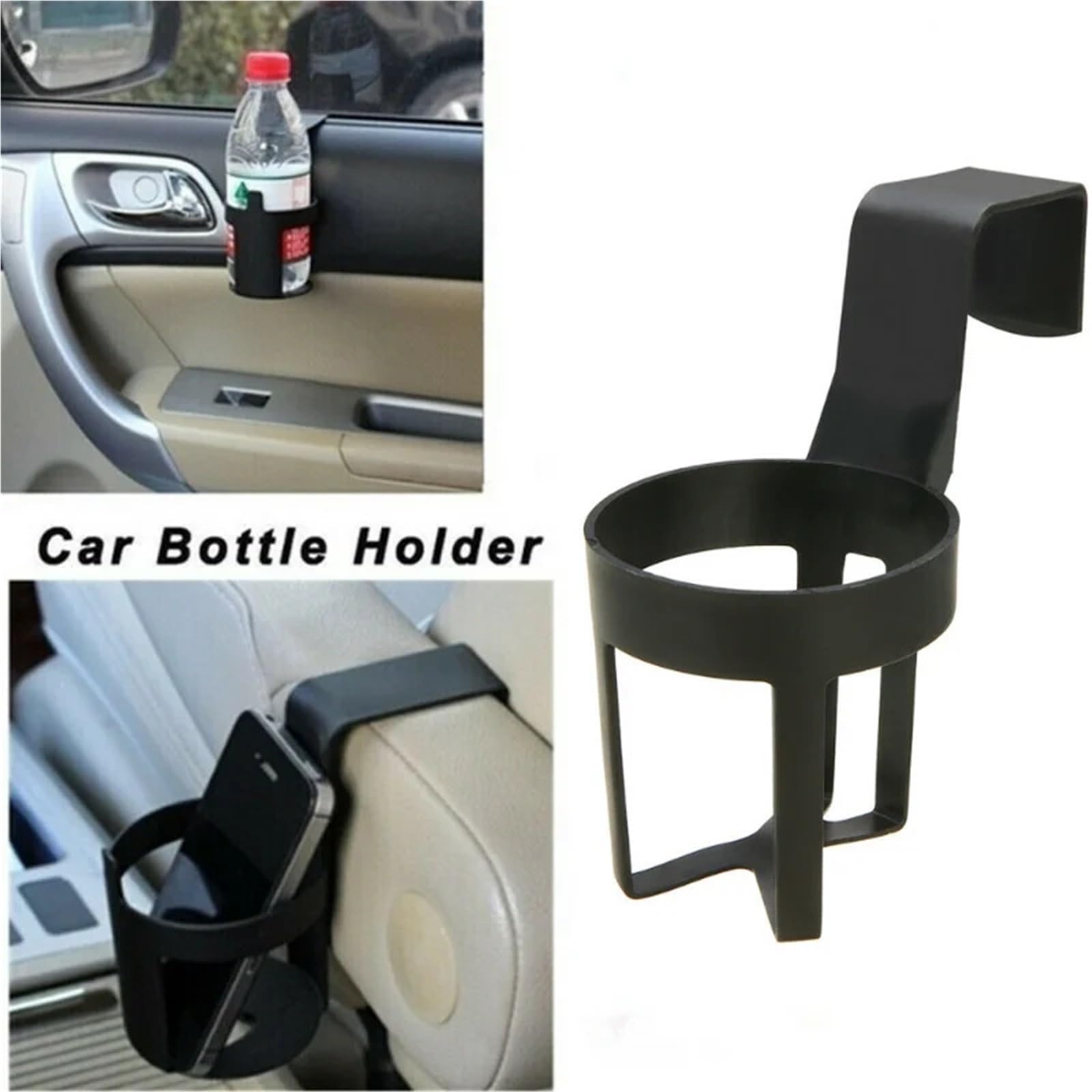 Portabicchieri Per Auto Para Ganci Per Sedili Per Porte, Supporto Per Bottiglie Per Bevande, Staffa Per Contenitori Per Acqua Bracciolo Portaoggetti(2pcs C)