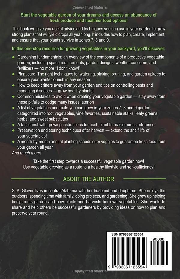 Miniatura 2 de Vegetable Gardening in the Southern United States Your Guide to Plan, Grow, Gather, and Preserve Year-Round