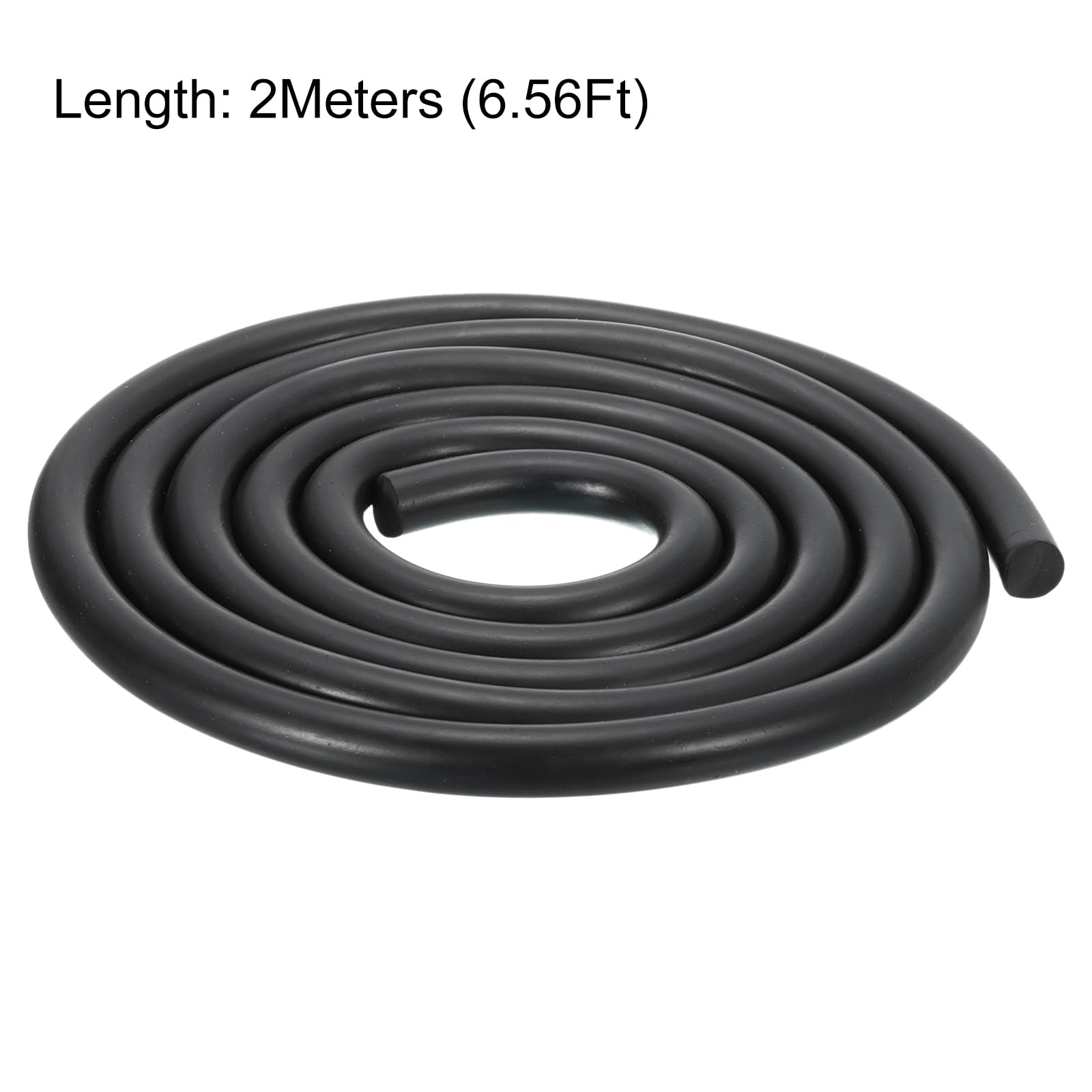 Sourcing Map Nitrile Rubber Round Seal Strip, 3mm(1/8") Diameter 5