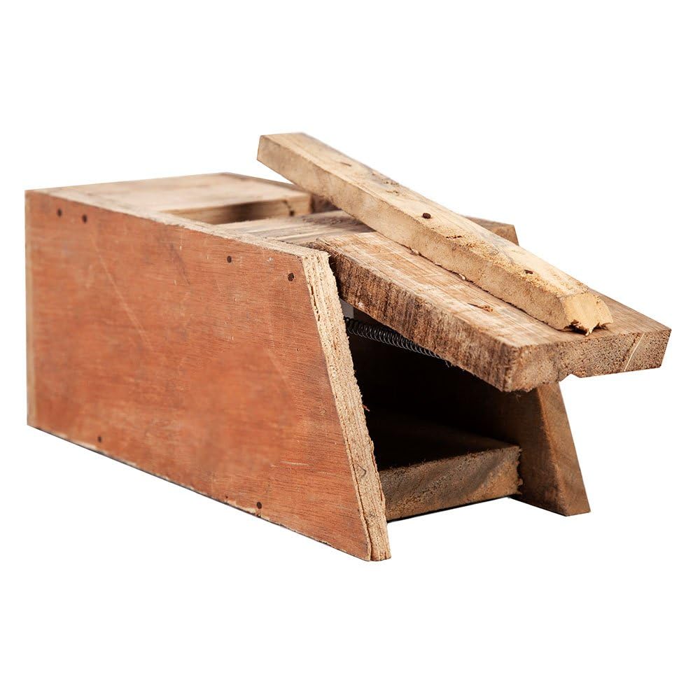 Rat Killing Machine in Standard Rat Trap in Wood | Wooden Rat Trap Catcher/Traper/Mouse Cage | Traditional Rat Trap, Rat Catching Box (B0CFH6C27Z) Amazon Price History, Amazon Price Tracker