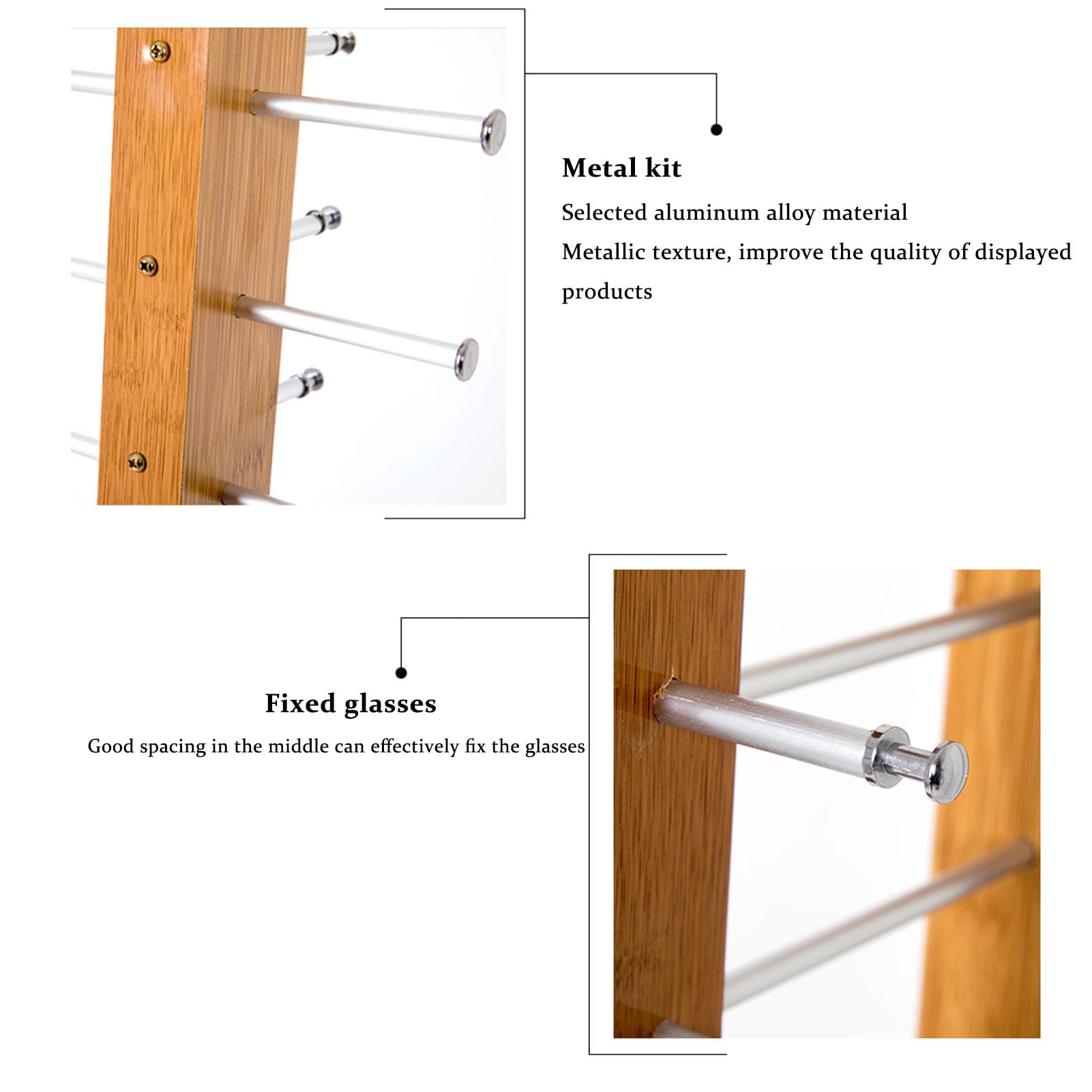 Estante De Madera Para Gafas De Sol De Pie, Soporte Para Gafas De Óptica, Expositor Colgante Para Tiendas, Expositor Comercial Para Monturas De Gafas, Soporte Para Gafas De Le.60 pairs