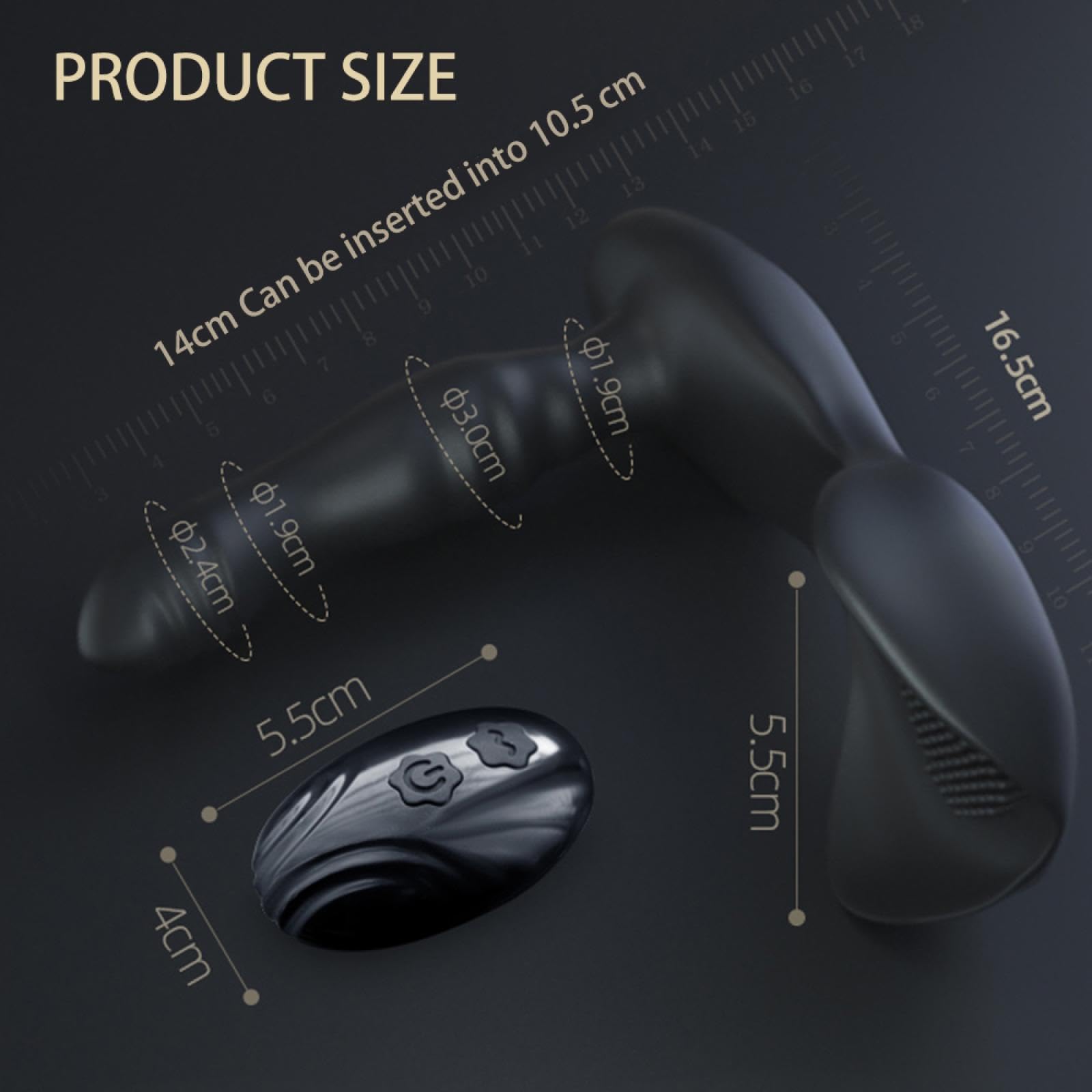 Plug anale Vibratore anale Doppio anello Butt Plug Prodotti per adulti a distanza senza fili Giocattoli sessuali Per Masturbatore per uomini Macchina per il sesso Giocattoli sexy per adulti