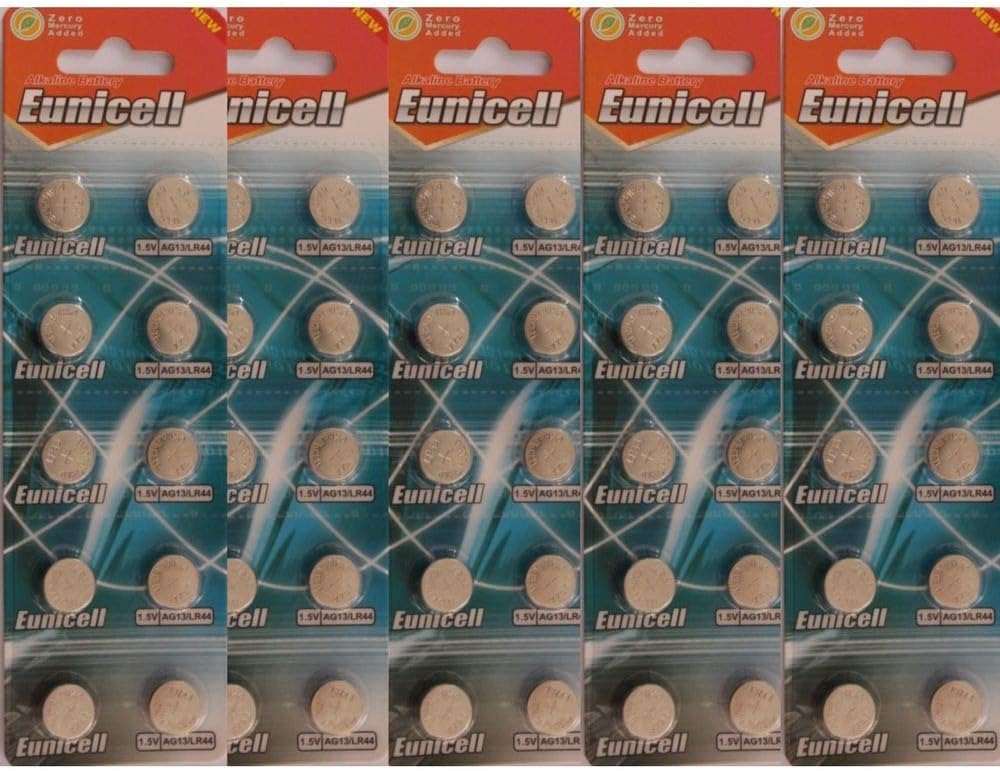 Eunicell Lot De 20 Piles AG13, G13, SR44, LR44, A76, V13GA, PX76 A, 357