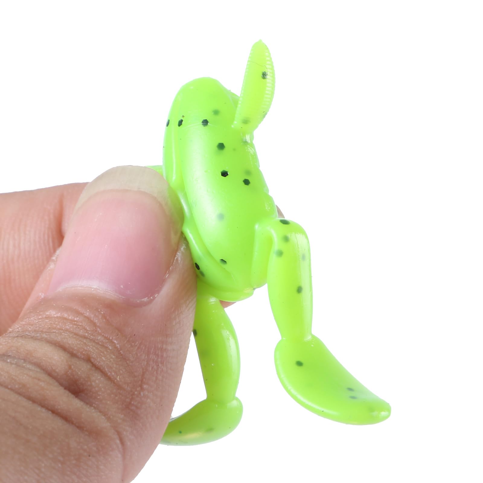 1 pz morbida rana esche da pesca 6 cm 5.2G esca in silicone rana