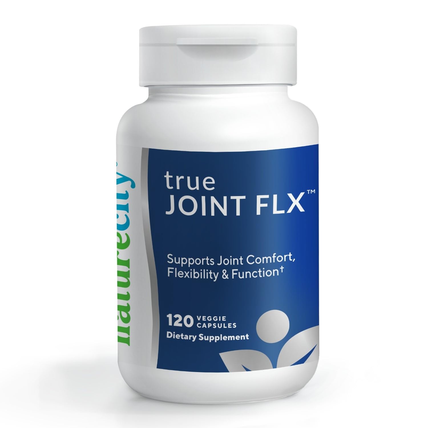 NatureCity True-Joint FLX Joint Supplement Formula (120 Capsules) | TamaFlex, NEM Eggshell Membrane, Levagen+ PEA & CuberUp | Supports Joint Comfort, Flexibility, Mobility, Function & Cartilage Health