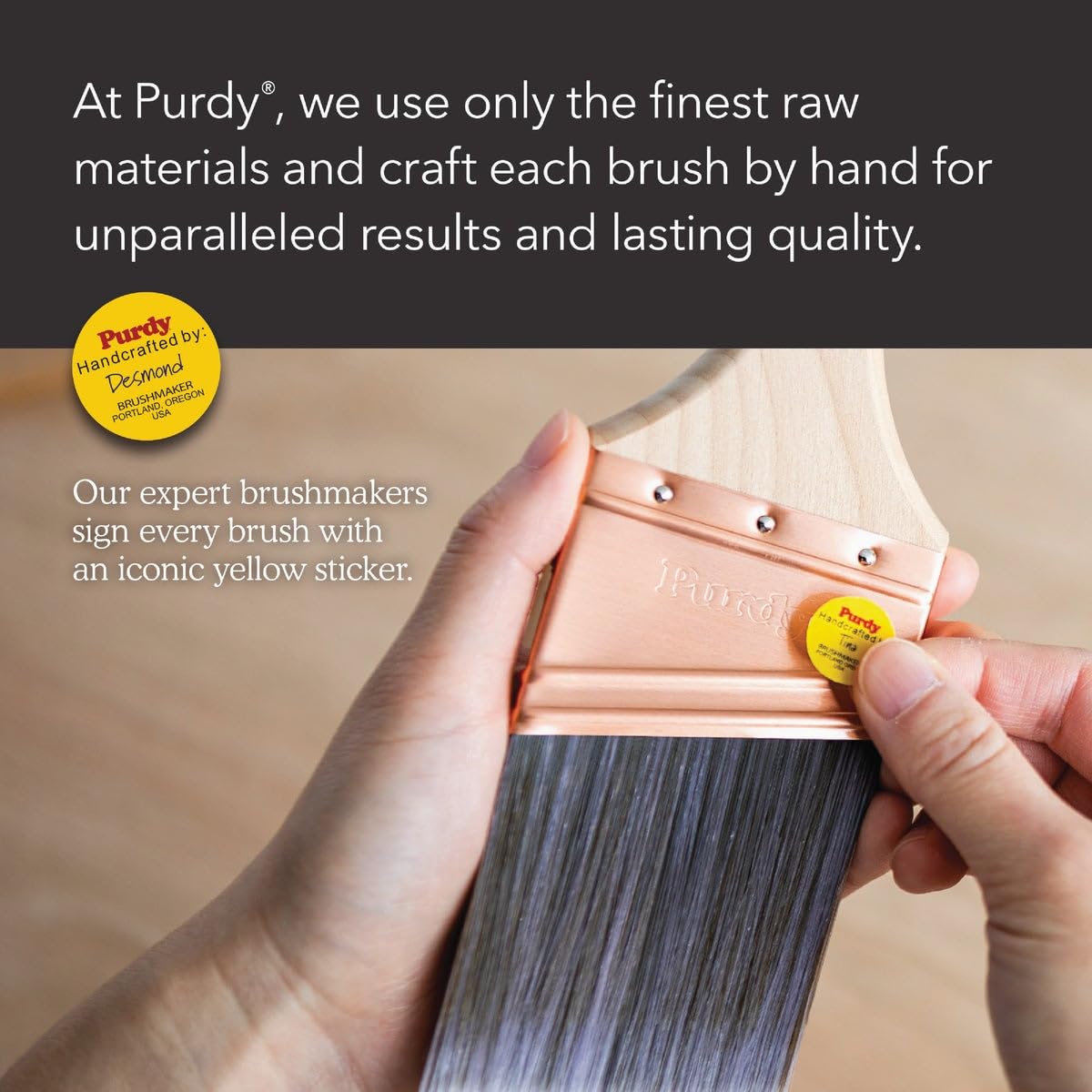 Purdy 144152520 XL Elite Glide Chinex/Polyester Brush Angle Sash, Madera, 2 pulgadas