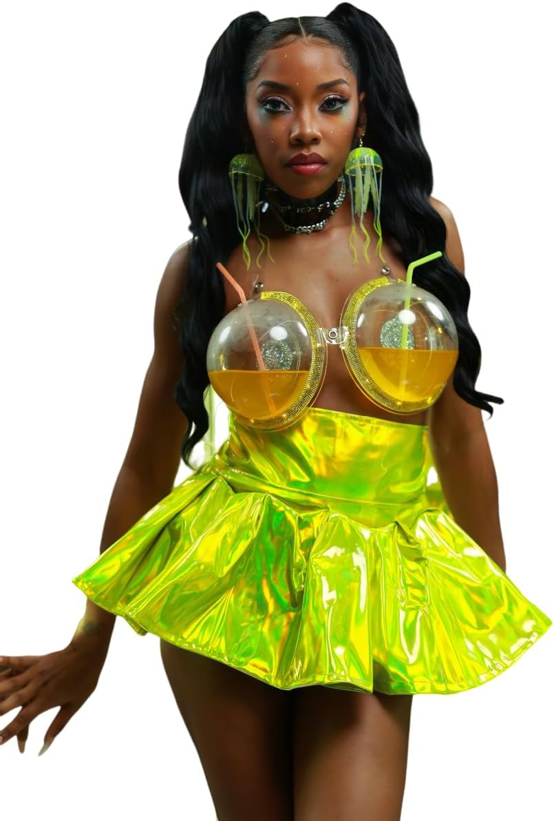 LED Sexy Rave Outfits Light Up Bra Light Emitting Bra Nightclub Bar Performance Cocktail Atmosphere Brassiere