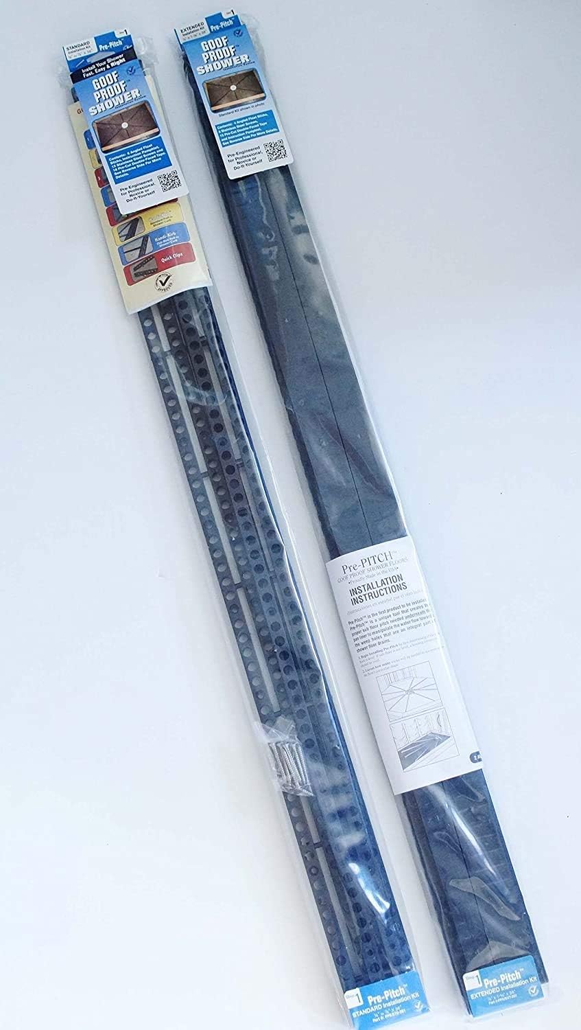 Mark E Industries Bundle of 2 Items: Pre Pitch Mortar Bed Kit (STD-201) & Prepitch Extended Float Stick Kit (EXT-202)