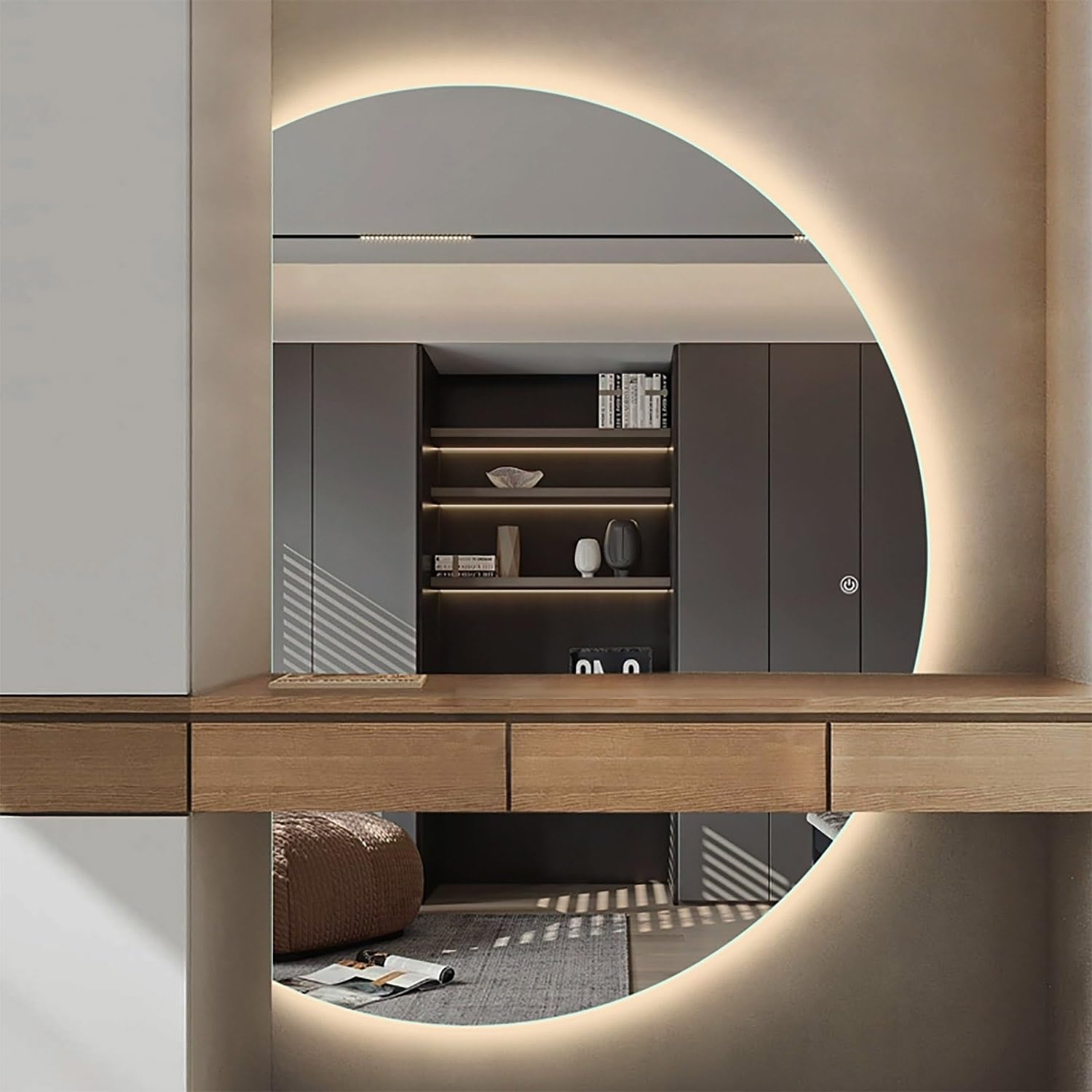 FGXHHS Wall Mounted with Smart Lighting and Defogging Feature
