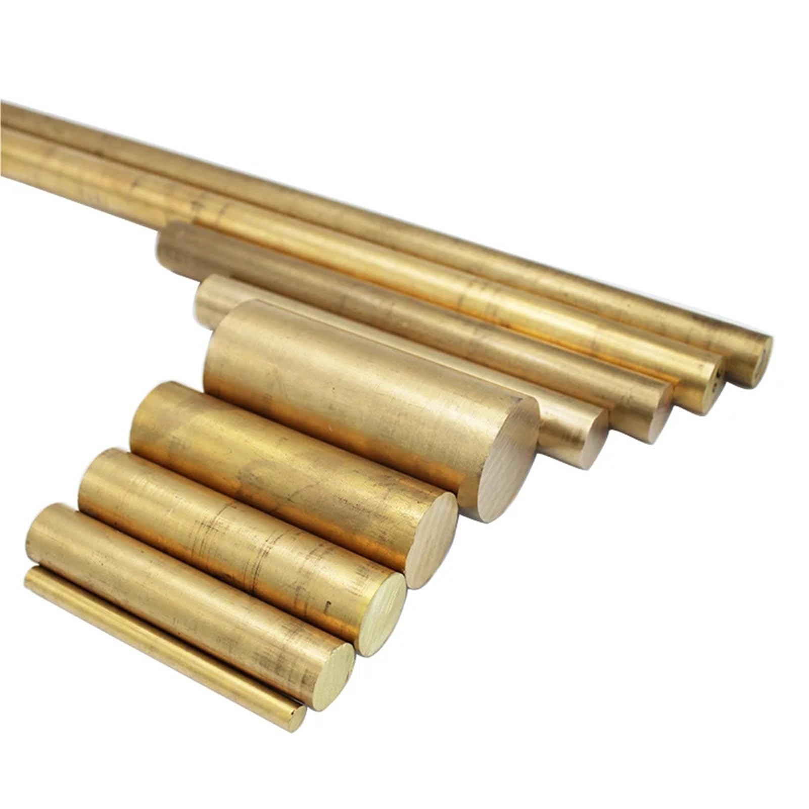 1 barra tonda in ottone, barre da 10 mm a 90 mm(Diameter 12mm)
