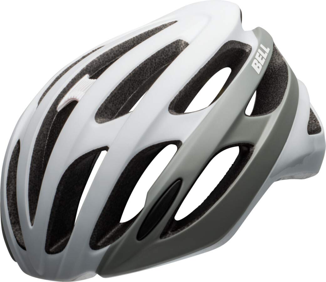 Bell Unisex – Adult Falcon Mips Road Bike Helmet, Matte/gloss White Gray, XL (61-65cm) Sports & Outdoors