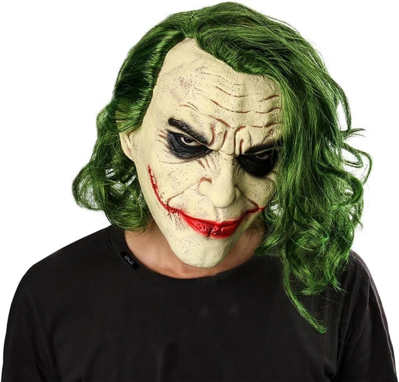 バッドマン ダークナイト ジョーカー　ピエロマスク コスプレ お面 仮装 仮面 バッドマン ダークナイト ジョーカー ピエロマスク コスプレ お