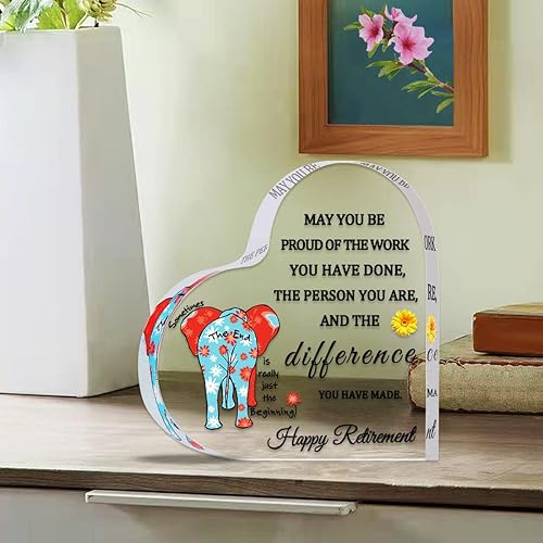 Miniatura 6 de Placa de jubilación, regalos de jubilación para mujeres y hombres, decoraciones de feliz jubilación, regalo de despedida para compañero de trabajo