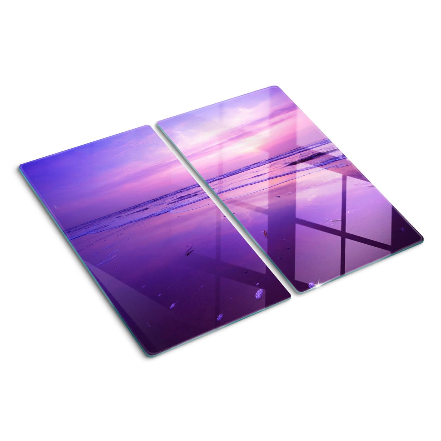 Protection plaque induction en verre trempé Tulup tapis de découpe résistant
