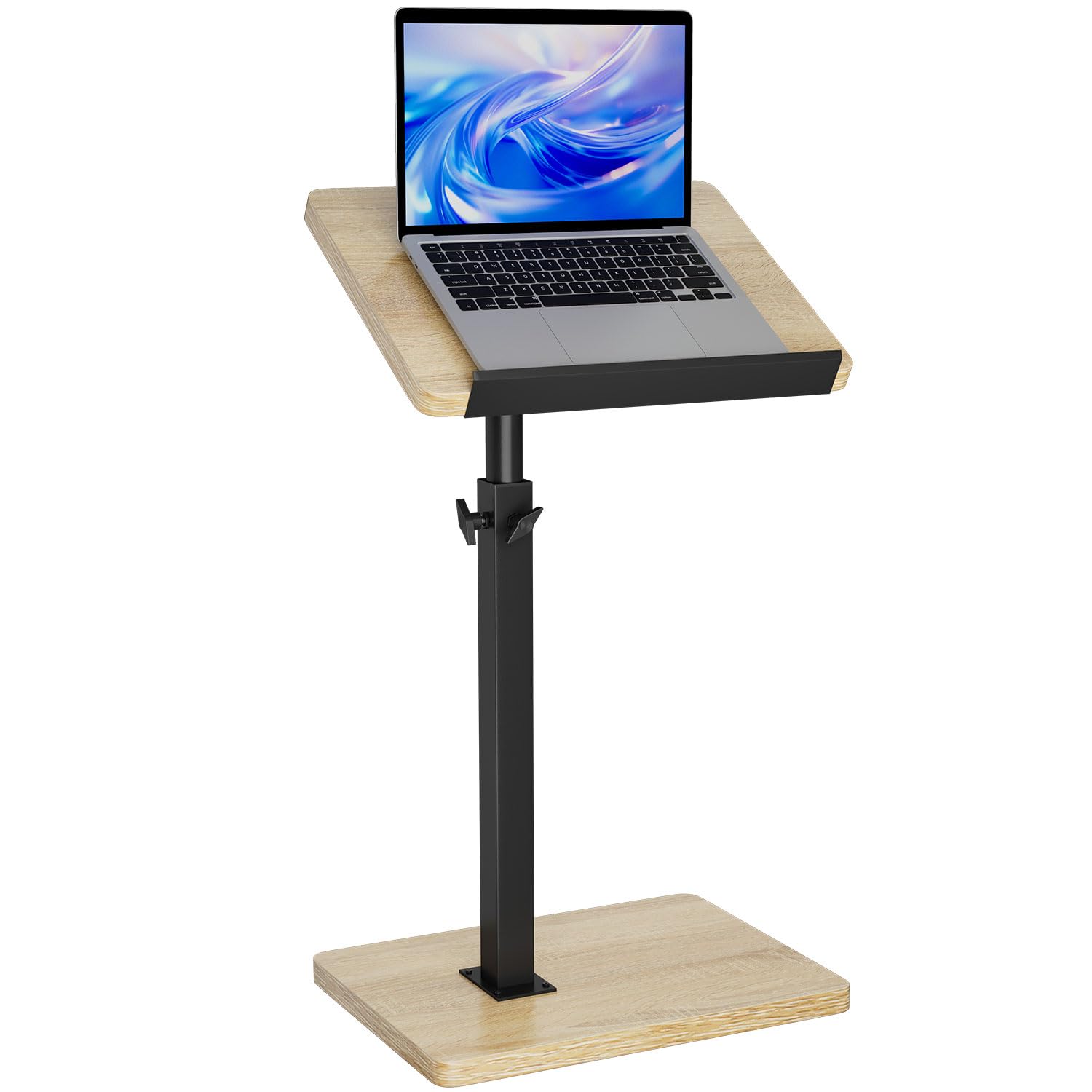 K★★136  LOOZER SMARTTABLE STB90 IBUYKE C Shaped Side Table, Angle Adjustable, 360° Swivel Height