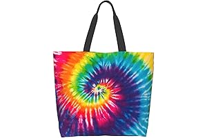 Stylish Tie-Dye Canvas Tote Bag: Your Everyday Go-To!