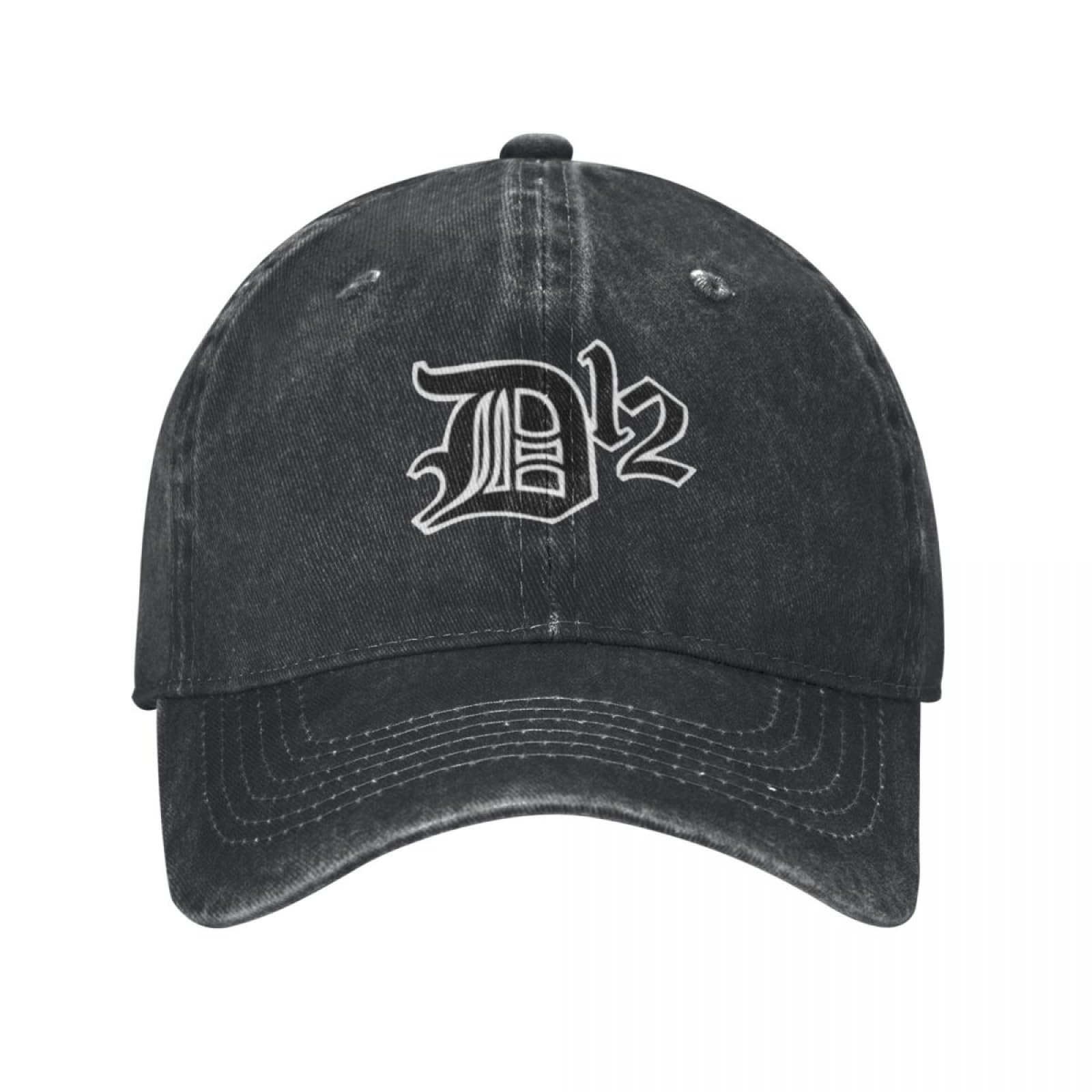 AEIKHAEC Baseball Cap Unisex D12 Band Baseball Cap Cotton Snapback Hats Caps Gorras Bone Trucker Hat Gift