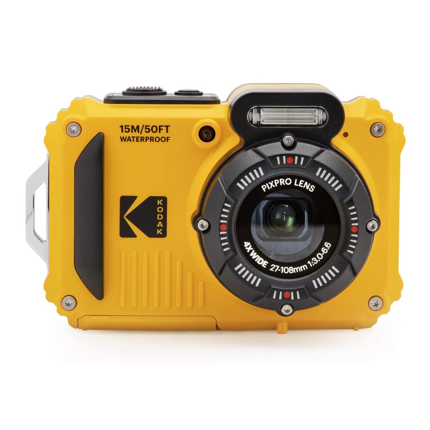 【U3097】 KODAK PIXPRO WPZ2 イエロ-コダック Amazon | Kodak (コダック) PIXPRO WPZ2 頑丈な防水16MP