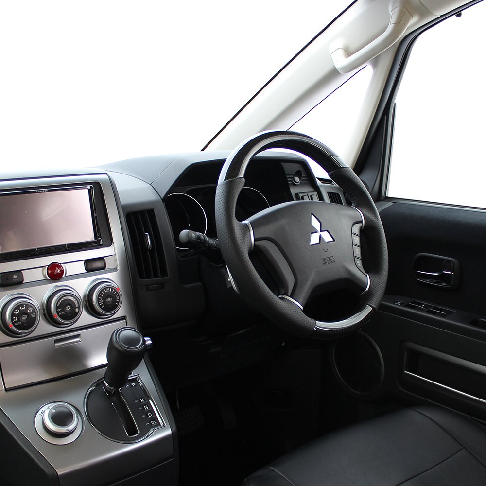 Amazon | REAL(レアル)ステアリング【デリカD:5(CV#W)】ブラック