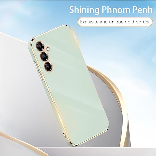 Miniatura 4 de Funda para A14 0.18 oz, Galaxy A14 0.18 oz Funda para teléfono para mujer, galvanoplastia, de lujo, estética, moderna, bonita, con protección de TPU