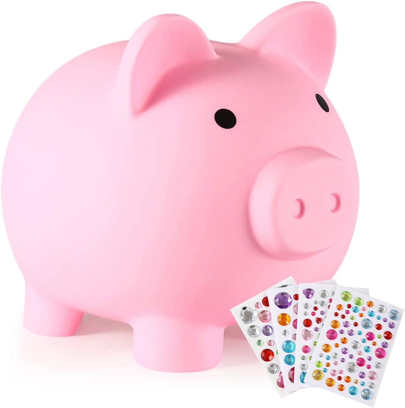 お手軽価格で贈りやすい Huazontom 貯金箱 豚 かわいい ぶた 豚の貯金箱 子供 ピンク 人生銀行 365日貯金 コインバンク 硬貨 Piggy Bank 金運 大容量 貯金 箱 女の子 プレゼント 小銭いれ 貯金缶 Diy Www Bradford Co Zw