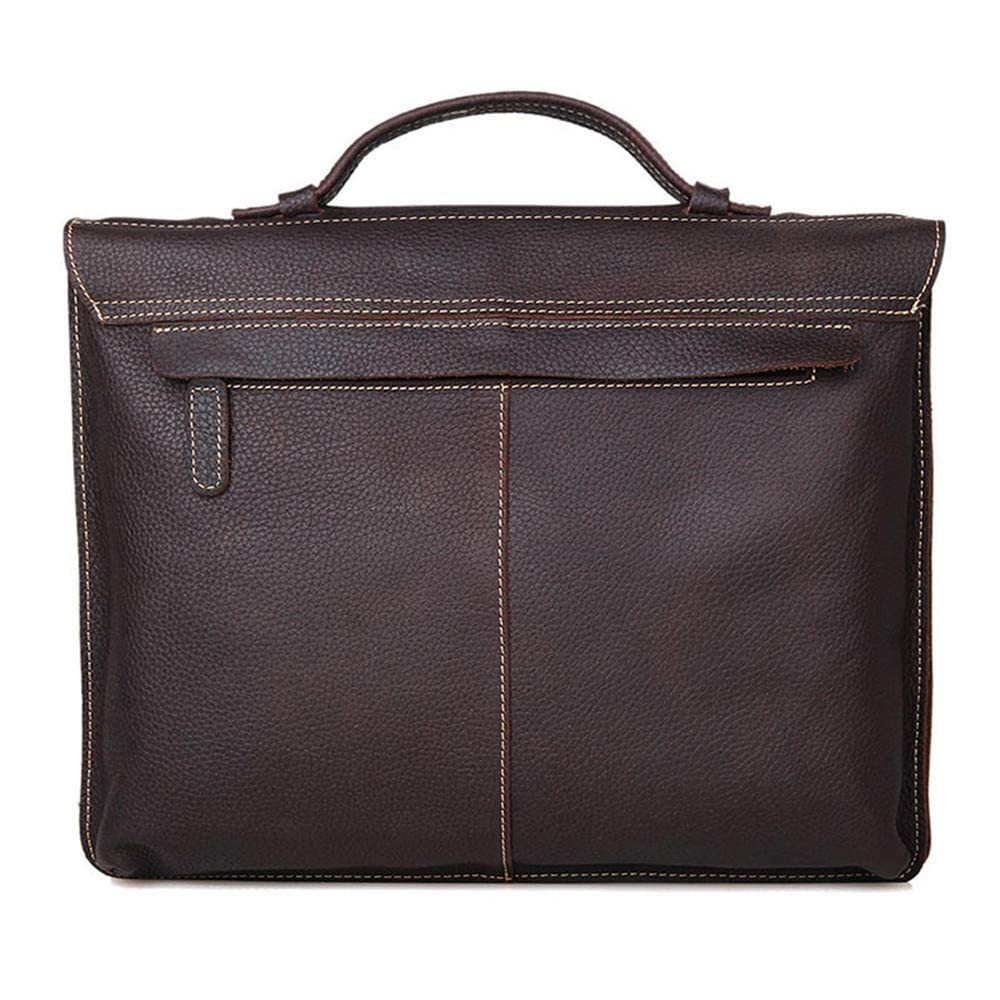Porte-documents ordinateur portable en cuir fait main pour organiser vos affaires de bureau