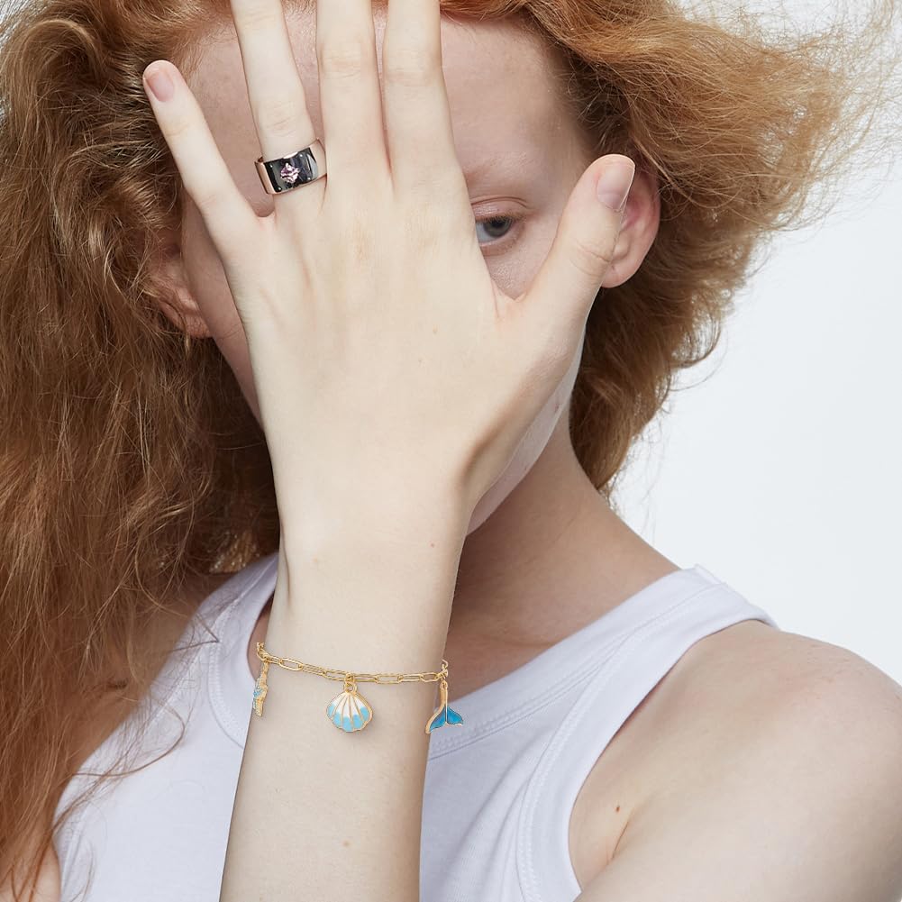 SUNNYCLUE 1 scatola Da 12 pezzi Catena per Bracciale con Graffetta In Argento e Oro Catena per Graffetta In Acciaio Inossidabile 304 cavi di Prolunga con CHISusura A Moschettone per La Creazione di Gi