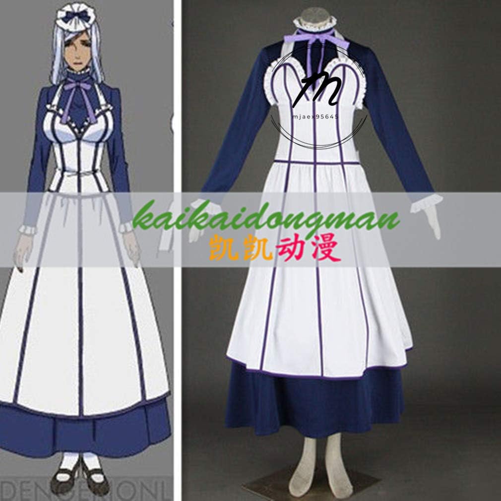 Amazon 黒執事 ハンナ アナフェローズ メイド服 コスプレ衣装 コスプレ 仮装 通販