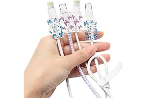 Butterfly Cable Protector for iPhone Charger: Charge with Style