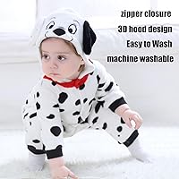 Vista 49 de Disfraz de bebé de Halloween para niños pequeños, rómper, mameluco para niños o niñas, ropa de animales, de 2 a 36 meses Dinosaurio rojo