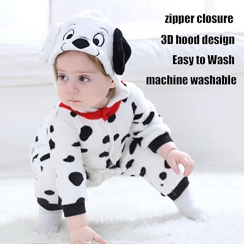 Miniatura 43 de Disfraz de bebé de Halloween para niños pequeños, rómper, mameluco para niños o niñas, ropa de animales, de 2 a 36 meses Pink Dinosaur