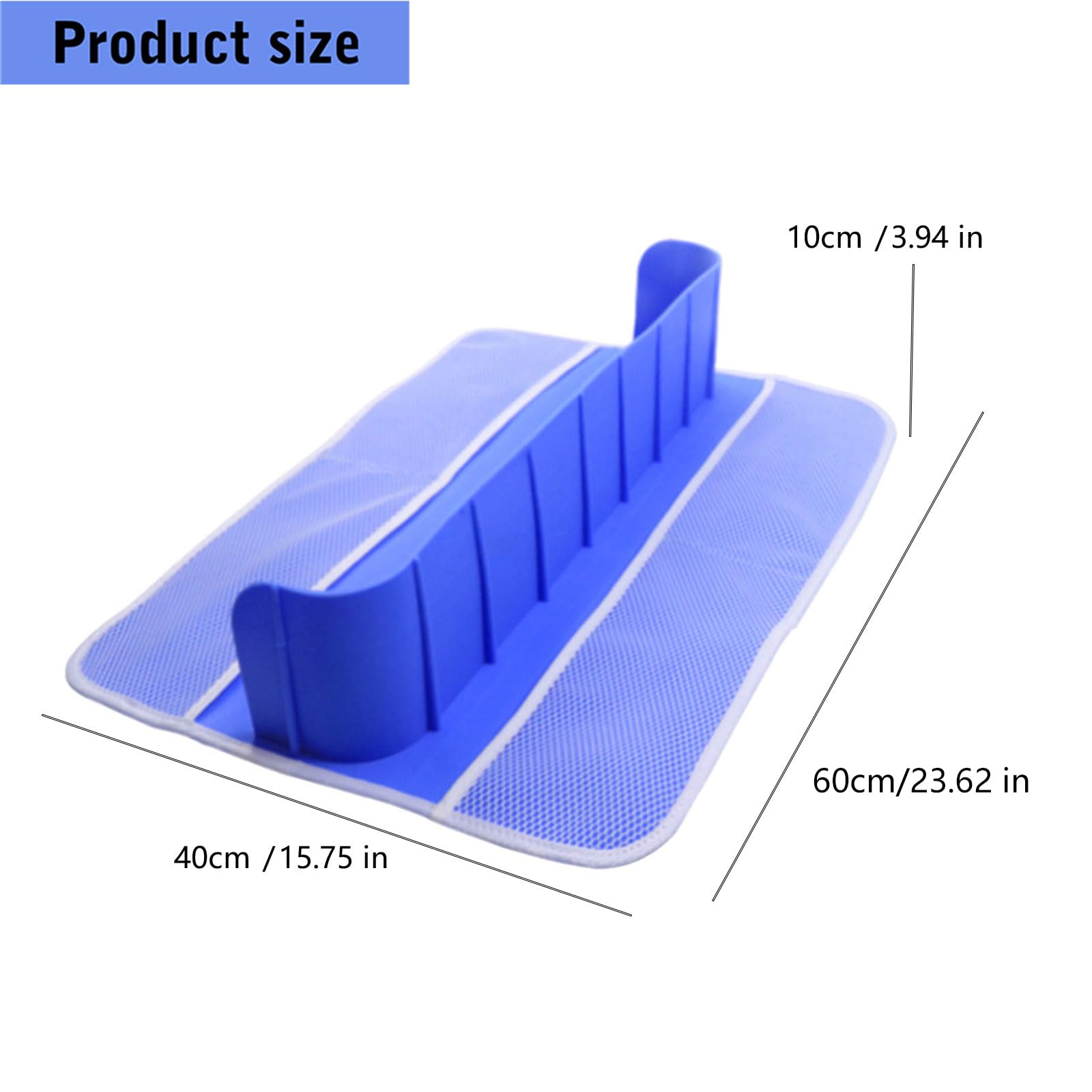 Grande paraspruzzi per vasca da bagno con ventose e giocattolo, B | Sacchetti in silicone con forti ventose e rete per l'accesso ai giocattoli, facili da installare e pulire