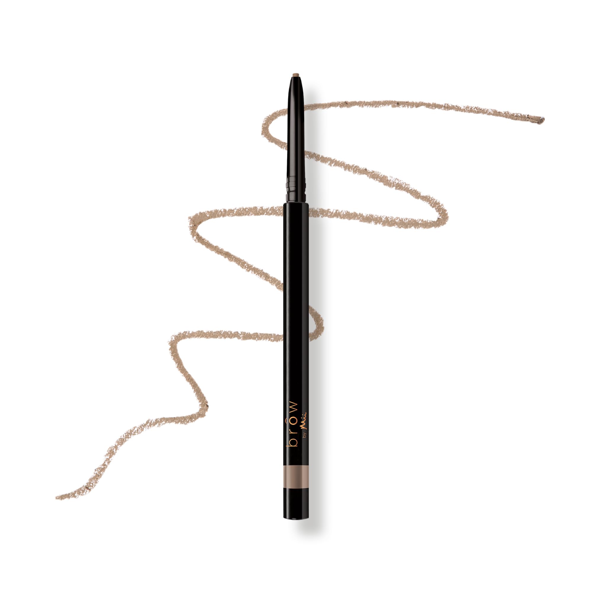 Mii Cosmetics Brow By Mii Precision Brow Detailer Sculpting & Styling Eyebrow Pencil, Impeccably Fair