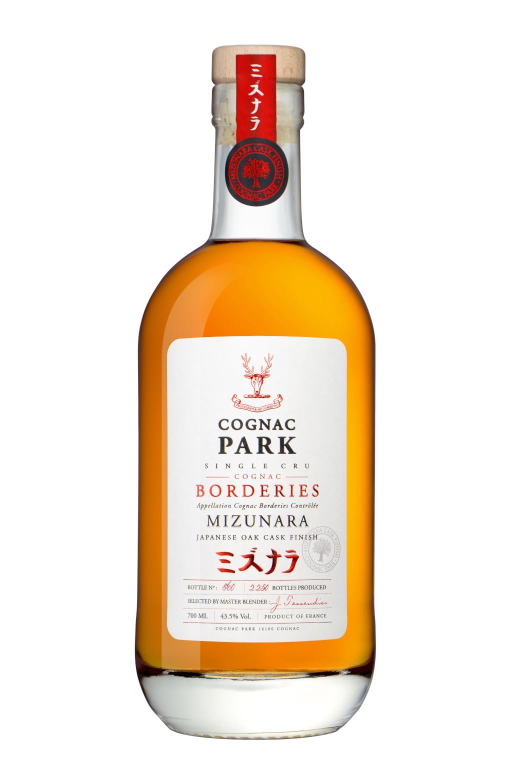 Cognac Park Borderies MIZUNARA Cask Finish 0.7 l