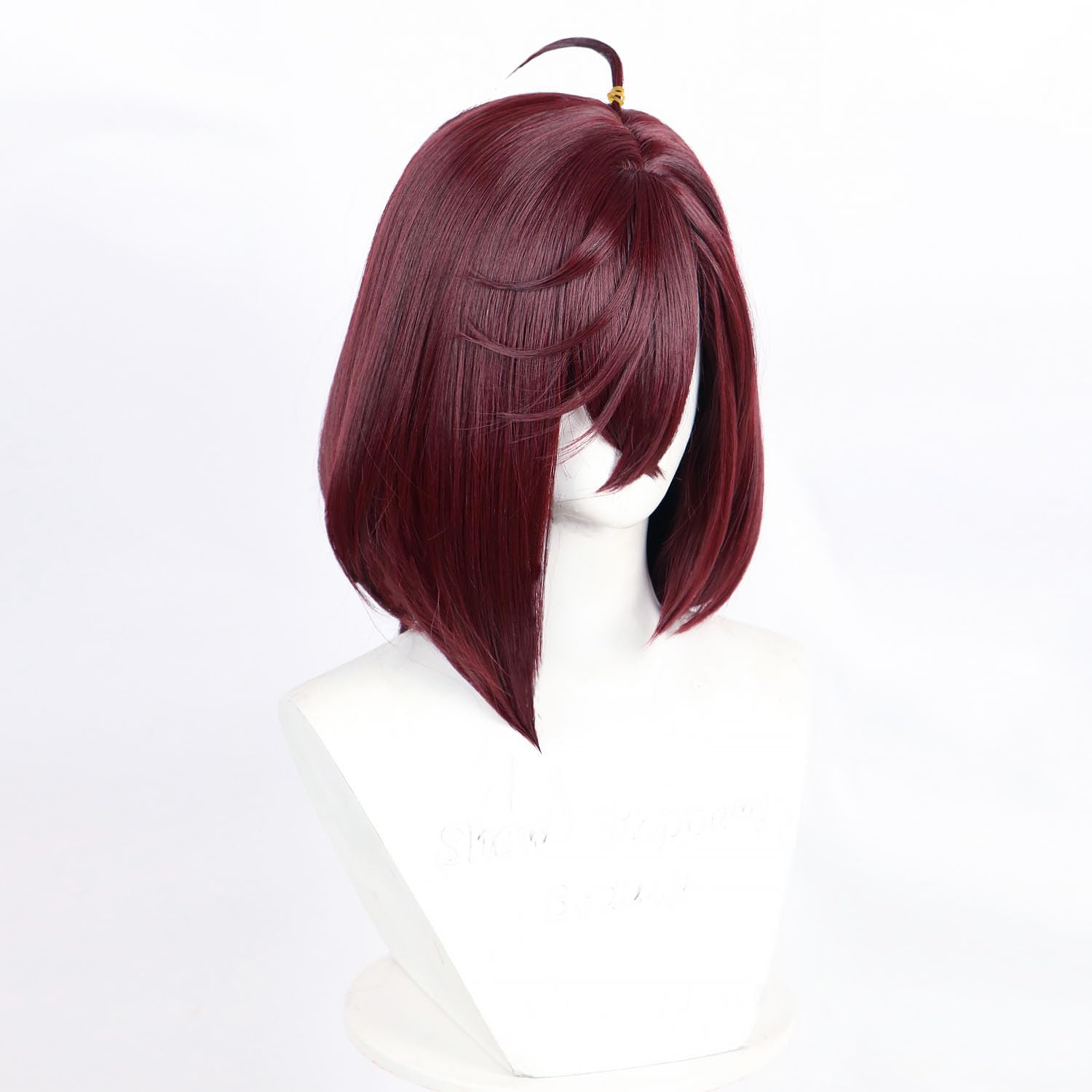 HUNIGIR Lucy Cosplay Wig Anime Wig Women Stylish Colorful Bob Synthetic Hair with Bangs for Girls: Brown