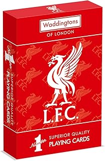 Waddingtons Number 1 Liverpool FC Legends Playing Card Game | Football Card Game for Adults and Kids 6 and Up (WM02715-ML1-12).