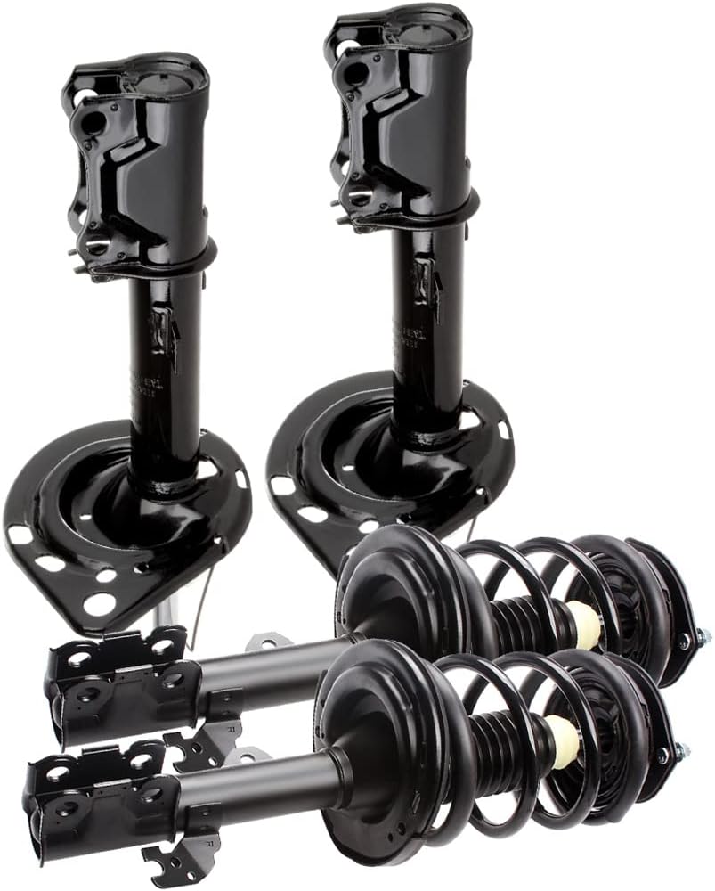 Complete Strut Assemblies Compatible for 2007-2011 for Toyota for Camry with 172308 Front and Rear Shock Absorbers w/Coil Spring