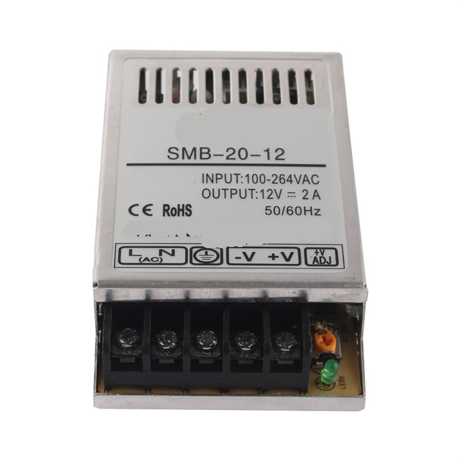 20W 12VDC Ausgang Schaltnetzteil Universal AC Eingang Kleines Volumen Dünnes Netzteil SMB-20-12 1Pcs