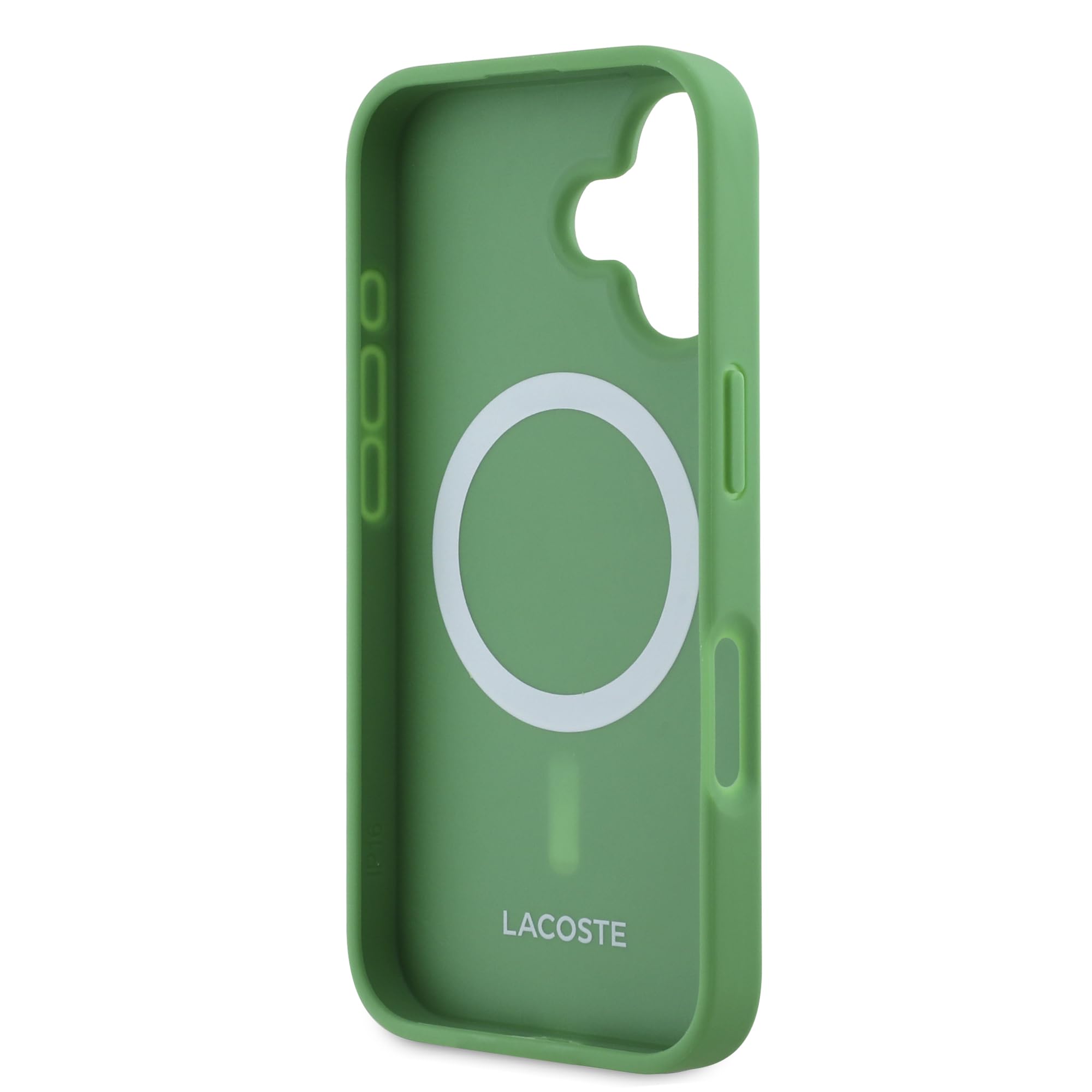 Amazon.co.jp: LACOSTE iPhone 16 Plus用ケース ハードケース（PU